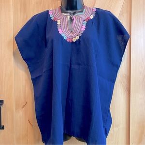 ⚡️Mega Sale ⚡️ Gorgeous handmade, hand-stitched embroidered cotton blouse